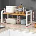 Multi-Layer Kitchen Organizer Rack – Space Saving Storage